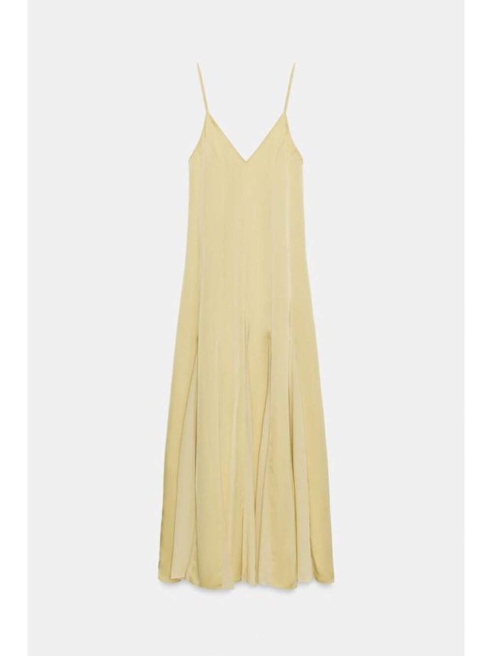 ZARA COMBINATION SLIP DRESS